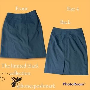 The limited, black collection skirt